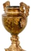 Swirl Handled Classic Vase Tall in Gold Finish by AFD Home - AFD-11195253 - Image 4 of 0