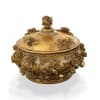 Golden Garden Table Box in Antiqued Gold Finish by AFD Home - AFD-11208000 - Image 1 of 0