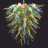 Multi Burst Chandelier in Chrome with Multicolored Finish by AFD Home - AFD-11221749 - Image 1 of 0