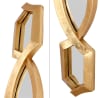 Diamond Stack Mirror in Golden Finish by AFD Home - AFD-11224659 - Image 4 of 0