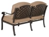 Savannah Outdoor Loveseat in Powder Coat Finish by Bridgeton Moore - AFD-11232051 - Image 4 of 0