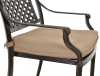 Savannah Outdoor Dining Chair in Brown Bronzed Powder Coat Finish by Bridgeton Moore - AFD-11232077 - Image 4 of 0
