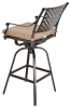Savannah Outdoor Bar Stool in Brown Bronzed Powder Coat Finish by Bridgeton Moore - AFD-11232085 - Image 3 of 0