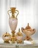 Crystal Tureen Centerpiece with Handles in Rose Gold Plated Finish by AFD Home - AFD-11244959 - Image 2 of 0