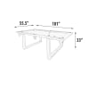 New Modern Pool Table in Stainless Finish by AFD Home - AFD-11250793 - Image 5 of 0