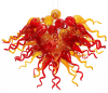 Amber Burst Chandelier in Amber and Chrome Finish by AFD Home - AFD-11251091 - Image 3 of 0