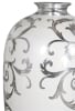 Sophie Table Vase Large in Antique White and Silver Finish by AFD Home - AFD-11257346 - Image 4 of 0