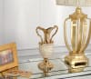 Amber Floral Trophy Vase in Gold Finish by AFD Home - AFD-11273354 - Image 2 of 0