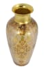 Medici Porcelain Vase in Antiqued Gold Finish by AFD Home - AFD-11273629 - Image 3 of 0