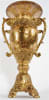 Medici Elegant Chalice Vase in Silver Leafing with Gold Finish by AFD Home - AFD-11273709 - Image 4 of 0