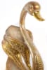 Medici Elegant Decorative Swan Holder in Silver Leafing with Gold Finish by AFD Home - AFD-11273776 - Image 3 of 0