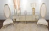 Striazza Long Cabinet in Silver and Gold Finish by AFD Home - AFD-11277101 - Image 2 of 0