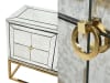 Striazza Long Cabinet in Silver and Gold Finish by AFD Home - AFD-11277101 - Image 4 of 0