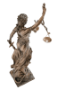 Lady Justice Sculpture in Bronze Finish by AFD Home - AFD-11286171 - Image 3 of 0
