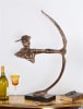 Indian Shooter Mounted on Black Base in Bronze Finish by AFD Home - AFD-11286315 - Image 2 of 0