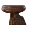 Old Growth Teak Root Bar Stool in Natural Wood by AFD Home - AFD-12004243 - Image 4 of 0