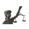 Lady Blind Justice Sculpture in Bronze Tone Finish by AFD Home - AFD-12005883 - Image 4 of 0