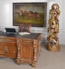 Teak Multiple Horse in Natural Rustic Finish by AFD Home - AFD-12007832 - Image 2 of 0