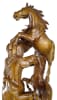Teak Multiple Horse in Natural Rustic Finish by AFD Home - AFD-12007832 - Image 3 of 0