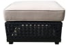 Monterey Outdoor Club Ottoman in Synthetic Weave Finish by AFD Home - AFD-12008198 - Image 1 of 0