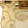 Pearl And Swirl Golden Chalice Vase in Gold Finish by AFD Home - AFD-12009185 - Image 4 of 0