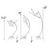 3 Piece Pole Vaulters on Glass Base in Black and Gold Finish by AFD Home - AFD-12009270 - Image 5 of 0