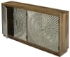 Modern Mango Aluminum Credenza Cabinet in Brown Finish by AFD Home - AFD-12009368 - Image 3 of 0