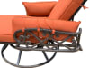 Chillounger 3 Piece Swivel Loungers Set with Side Table in Powder Coat Finish by AFD Home - AFD-12011176 - Image 3 of 0