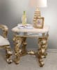 Platine Bella Accent Table in Antiqued Silver Finish by AFD Home - AFD-12011265 - Image 2 of 0