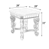 Platine Bella Accent Table in Antiqued Silver Finish by AFD Home - AFD-12011265 - Image 5 of 0