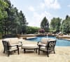 Astoria 7 Piece Curved Sofas with Cocktail Ottoman Set in Powder Coat Finish by AFD Home - AFD-12012447 - Image 1 of 0