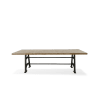 Mango Industrial Dining Table in Natural Wood Finish by AFD Home - AFD-12012707 - Image 2 of 0