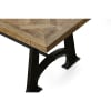 Mango Industrial Dining Table in Natural Wood Finish by AFD Home - AFD-12012707 - Image 4 of 0
