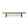 Mango Industrial Dining Bench in Black and Natural Finish by AFD Home - AFD-12012708 - Image 1 of 0