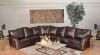 Botswana Brown Croc and Leather Large Sectional in Brown by AFD Home - AFD-12013454 - Image 1 of 0