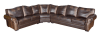 Botswana Brown Croc and Leather Large Sectional in Brown by AFD Home - AFD-12013454 - Image 2 of 0
