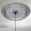 Round Ceiling Medallion in Antique Silver Finish by AFD Home - AFD-12013956 - Image 2 of 0