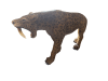 Saber Toothed Tiger LifeSize Statue in Hand-Painted Multicolored Finish by AFD Home - AFD-12014026 - Image 2 of 0