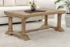 Farmhouse Reclaimed Coffee Cocktail Table in Natural Wood Finish by AFD Home - AFD-12014205 - Image 2 of 0