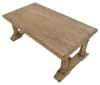 Farmhouse Reclaimed Coffee Cocktail Table in Natural Wood Finish by AFD Home - AFD-12014205 - Image 3 of 0