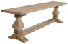 American Farmhouse Reclaimed Wood Bench in Natural Wood Finish by AFD Home - AFD-12014216 - Image 3 of 0