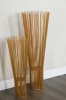 2 Piece Large And Small Floor Vases in Soft Gold Finish by AFD Home - AFD-12014770 - Image 5 of 0
