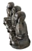 3 Piece Hear See and Speak No Evil Monks in Black and Earthy Finish by AFD Home - AFD-12015840 - Image 2 of 0