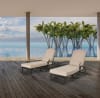 Elisabeth 3 Piece Swivel Chaise Lounge in Endurance Fabric by Bridgeton Moore - AFD-12015900 - Image 2 of 0