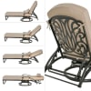Elisabeth 3 Piece Swivel Chaise Lounge in Endurance Fabric by Bridgeton Moore - AFD-12015900 - Image 4 of 0