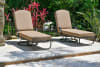 Savannah 3 Piece Swivel Chaise Lounge in Brown and Beige Finish by AFD Home - AFD-12015971 - Image 2 of 0