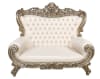 Platine Palatial Parlor Sofa in Silver Platine Finish by AFD Home - AFD-12016160 - Image 1 of 0