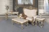 Platine Palatial Parlor Sofa in Silver Platine Finish by AFD Home - AFD-12016160 - Image 2 of 0