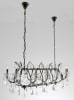 Barcelona Smoked Stainless Crystal Chandelier in Rub Bronze and Crystals by AFD Home - AFD-12016303 - Image 5 of 0