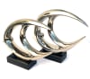 2 Piece Mirrored Chrome Fish in Silver Finish by AFD Home - AFD-12016314 - Image 3 of 0